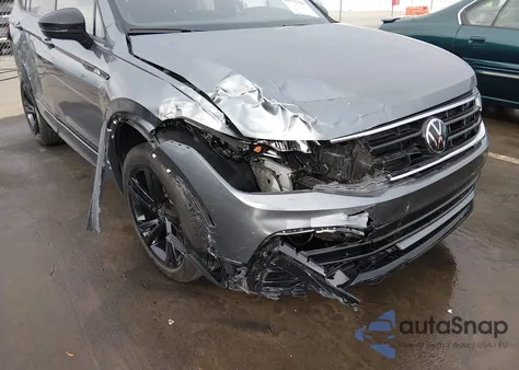 2024 Volkswagen Tiguan 2.0T Se R-Line Black из США, поврежденный, VIN 3VVCB7AX1RM053264